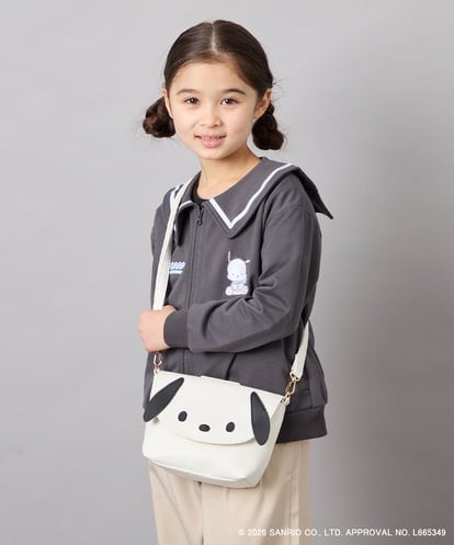 KG5ED01044 a.v.v KIDS 【数量限定】[シナモロール／ポチャッコ]お顔ショルダーバッグ
