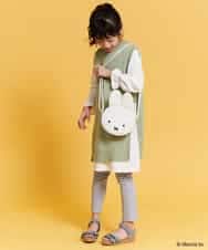 KG5FM36034 a.v.v KIDS(アー・ヴェ・ヴェ) [KIDS]【数量限定】ミッフィーフェイスポシェット ホワイト