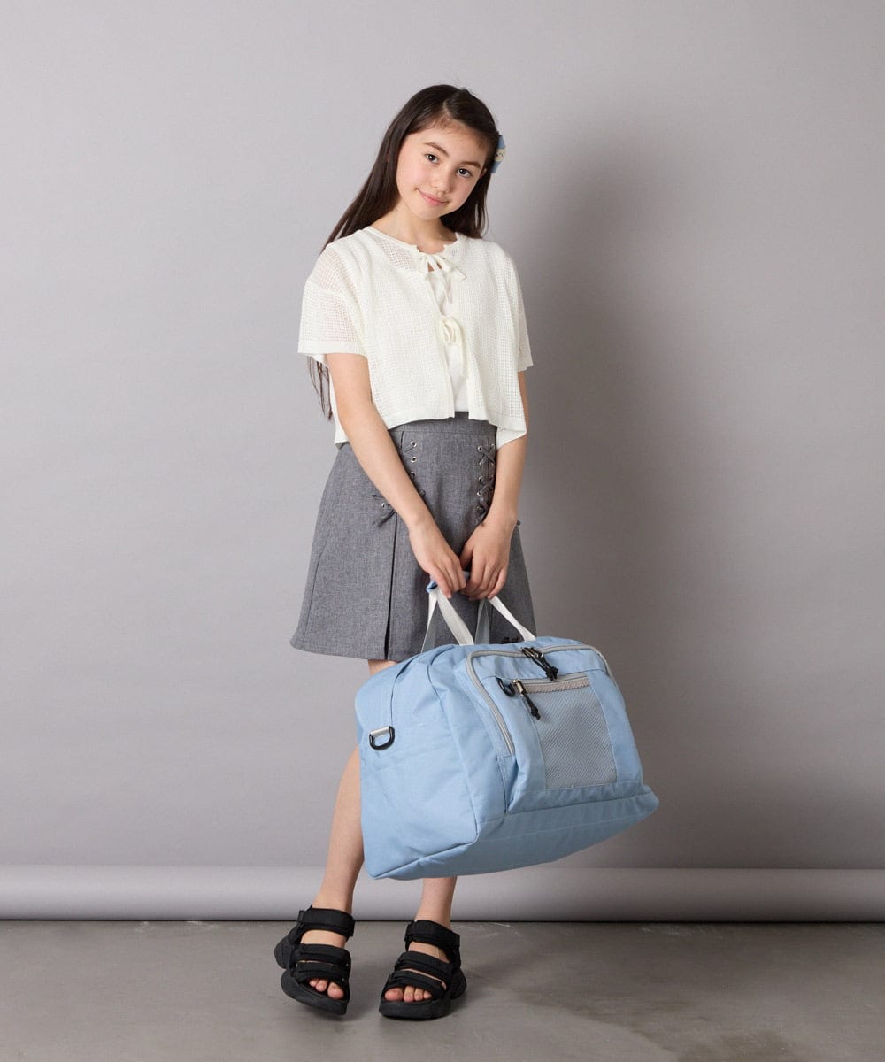 KG5GA04064 a.v.v KIDS(アー・ヴェ・ヴェ) [KIDS]【修学旅行／林間学校】３WAYボストンバッグ ライトブルー