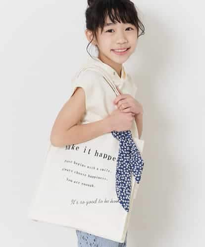 KG5GM11024 a.v.v KIDS [KIDS]スカーフツキキャンバスロゴトート