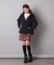 KG6AD02059 a.v.v KIDS(アー・ヴェ・ヴェ) [19-24cm]【滑りにくいタンクソール】サイドゴアブーツ ブラック