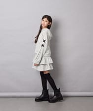 KG6AG03064 a.v.v KIDS(アー・ヴェ・ヴェ) [KIDS]【20-24cm】サイドゴアブーツ ブラック