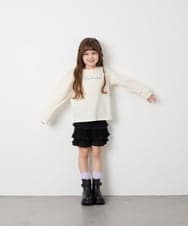 KG6AG03064 a.v.v KIDS(アー・ヴェ・ヴェ) [KIDS]【20-24cm】サイドゴアブーツ ブラック
