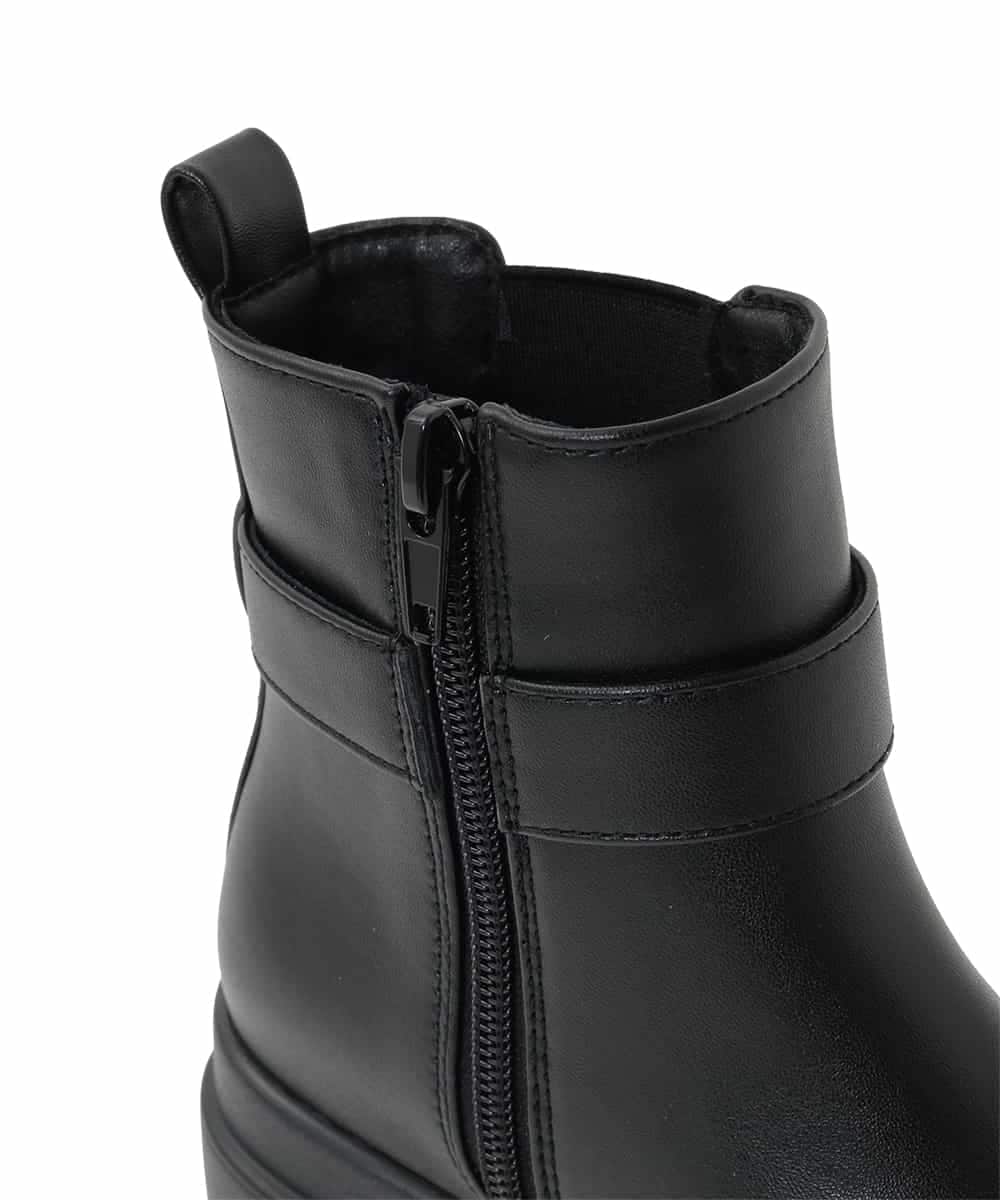 KG6AG03064 a.v.v KIDS(アー・ヴェ・ヴェ) [KIDS]【20-24cm】サイドゴアブーツ ブラック