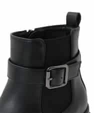 KG6AG03064 a.v.v KIDS(アー・ヴェ・ヴェ) [KIDS]【20-24cm】サイドゴアブーツ ブラック