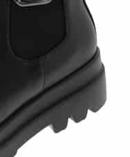 KG6AG03064 a.v.v KIDS(アー・ヴェ・ヴェ) [KIDS]【20-24cm】サイドゴアブーツ ブラック