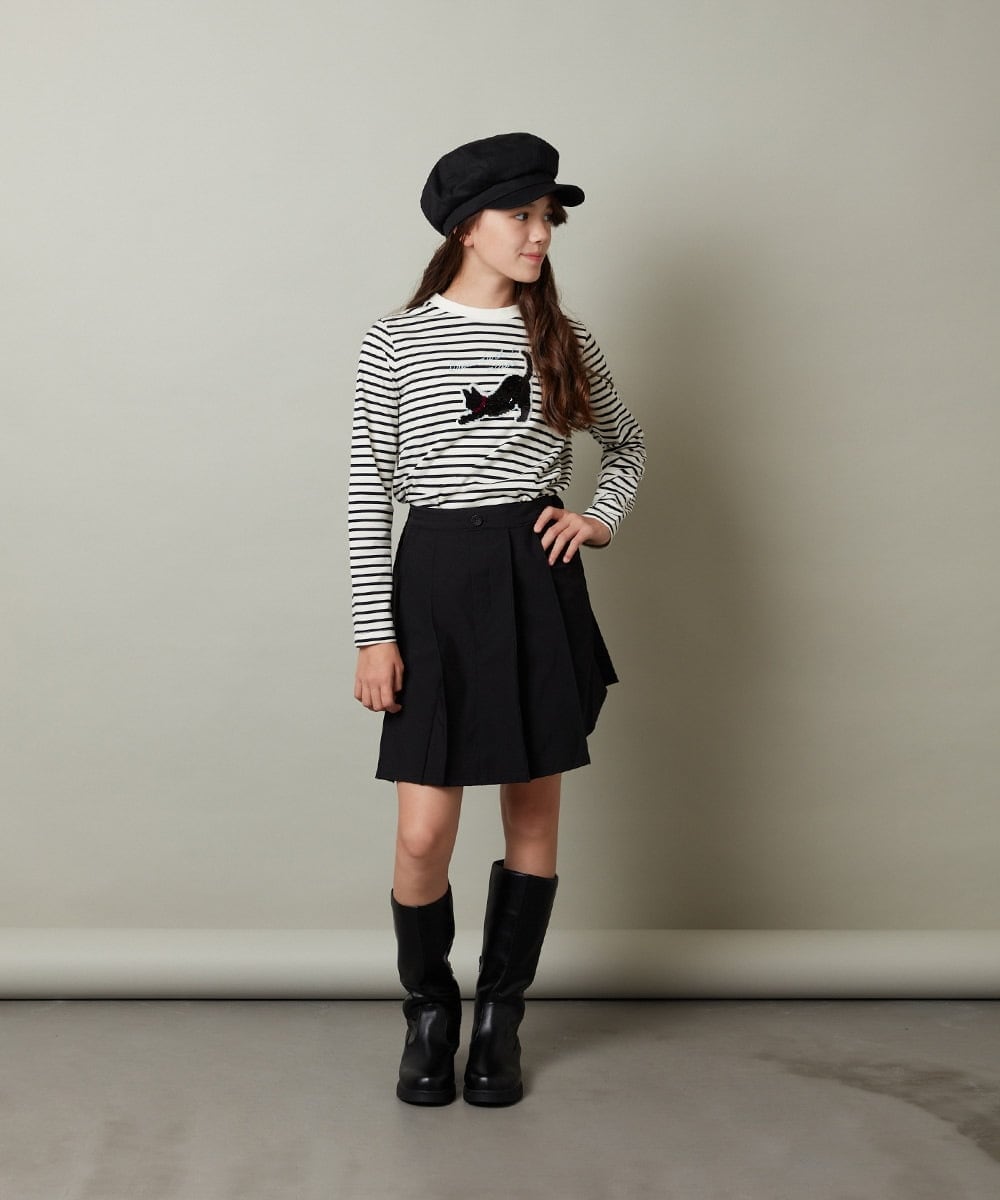 KG6AV22069 a.v.v KIDS(アー・ヴェ・ヴェ) [KIDS]ロングブーツ[WEB限定サイズ] ブラック