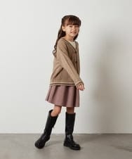 KG6AV22069 a.v.v KIDS(アー・ヴェ・ヴェ) [KIDS]ロングブーツ[WEB限定サイズ] ブラック