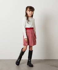 KG6AV22069 a.v.v KIDS(アー・ヴェ・ヴェ) [KIDS]ロングブーツ[WEB限定サイズ] ブラック