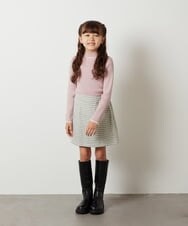 KG6AV22069 a.v.v KIDS(アー・ヴェ・ヴェ) [KIDS]ロングブーツ[WEB限定サイズ] ブラック