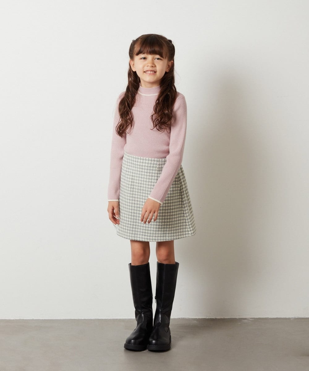 KG6AV22069 a.v.v KIDS(アー・ヴェ・ヴェ) [KIDS]ロングブーツ[WEB限定サイズ] ブラック