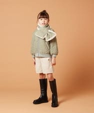 KG6AV22069 a.v.v KIDS(アー・ヴェ・ヴェ) [KIDS]ロングブーツ[WEB限定サイズ] ブラック