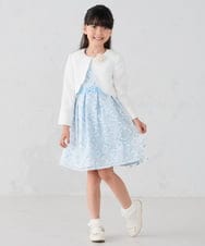 KG6CD30046 a.v.v KIDS(アー・ヴェ・ヴェ) [18/19/20cm]【セレモニー】リボンバレエシューズ ホワイト