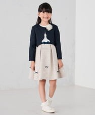 KG6CD30046 a.v.v KIDS(アー・ヴェ・ヴェ) [18/19/20cm]【セレモニー】リボンバレエシューズ ホワイト