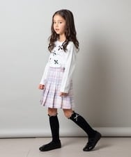 KG6FS10034 a.v.v KIDS(アー・ヴェ・ヴェ) [KIDS]スキップバレエシューズ ライトブルー