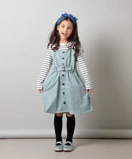 KG6FS10034 a.v.v KIDS(アー・ヴェ・ヴェ) [KIDS]スキップバレエシューズ ライトブルー