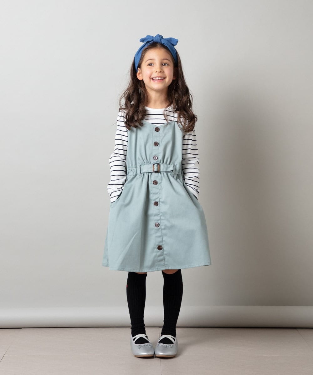 KG6FS10034 a.v.v KIDS(アー・ヴェ・ヴェ) [KIDS]スキップバレエシューズ ライトブルー