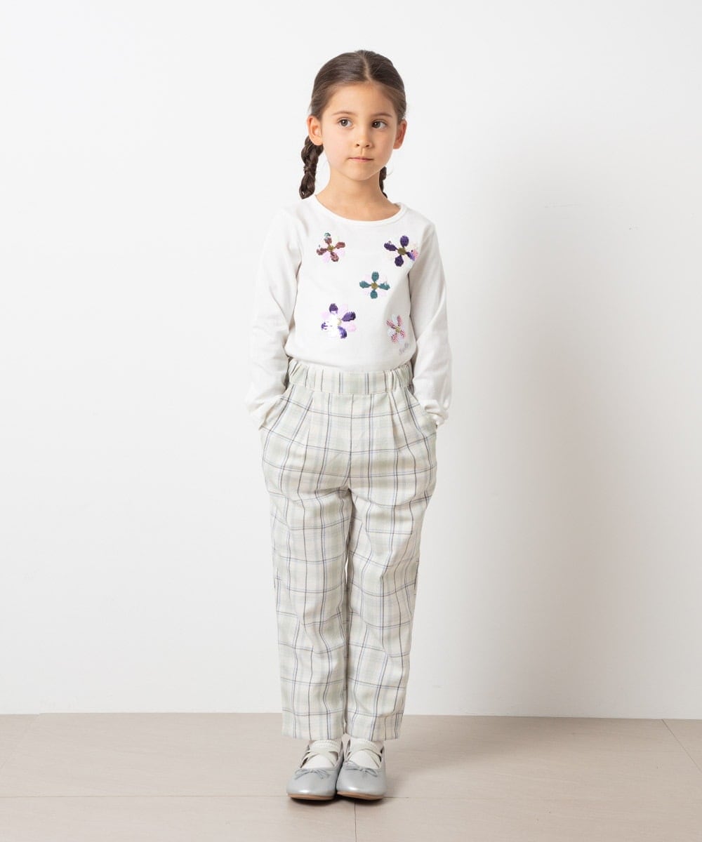 KG6FS10034 a.v.v KIDS(アー・ヴェ・ヴェ) [KIDS]スキップバレエシューズ ライトブルー