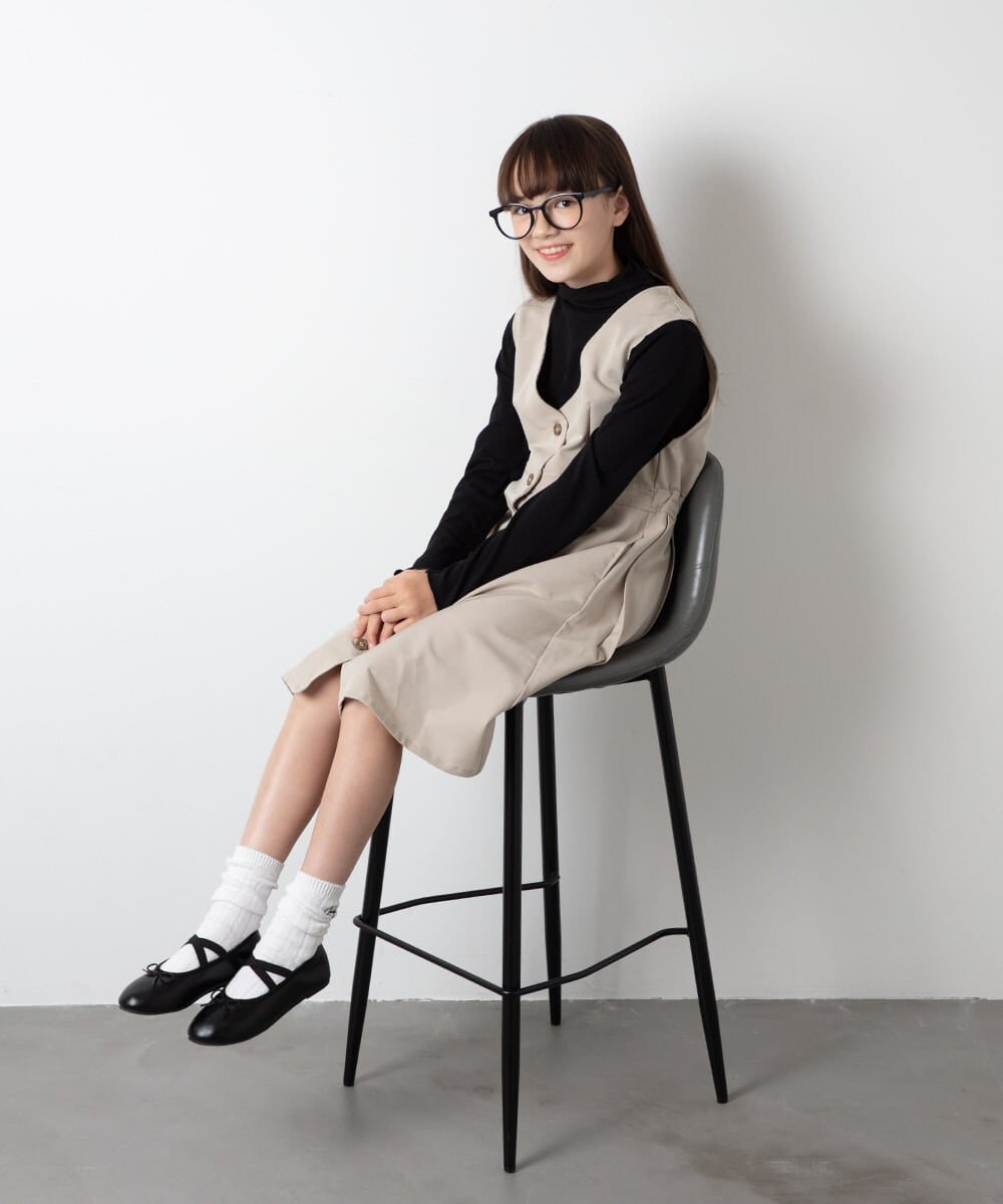 KG6FS10034 a.v.v KIDS(アー・ヴェ・ヴェ) [KIDS]スキップバレエシューズ ライトブルー