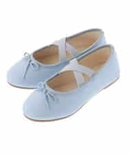 KG6FS10034 a.v.v KIDS(アー・ヴェ・ヴェ) [KIDS]スキップバレエシューズ ライトブルー