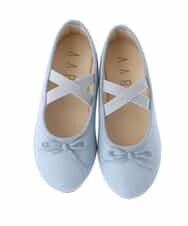 KG6FS10034 a.v.v KIDS(アー・ヴェ・ヴェ) [KIDS]スキップバレエシューズ ライトブルー