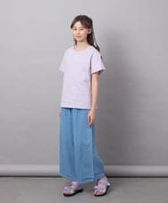 KG6GA07039 a.v.v KIDS(アー・ヴェ・ヴェ) [人気NO.1][18-23cm][軽量][履きやすい][柔らかい肌当たり]リボンスポサン ライトブルー