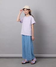 KG6GA07039 a.v.v KIDS(アー・ヴェ・ヴェ) [人気NO.1][18-23cm][軽量][履きやすい][柔らかい肌当たり]リボンスポサン ライトブルー