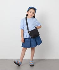 KG6GA07039 a.v.v KIDS(アー・ヴェ・ヴェ) [人気NO.1][18-23cm][軽量][履きやすい][柔らかい肌当たり]リボンスポサン ライトブルー