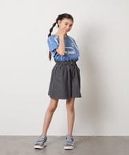KG6GA08044 a.v.v KIDS(アー・ヴェ・ヴェ) [20-23cm][マジックテープで簡単]軽量厚底スポサン ライトブルー