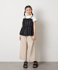 KG6GA08044 a.v.v KIDS(アー・ヴェ・ヴェ) [20-23cm][マジックテープで簡単]軽量厚底スポサン ライトブルー