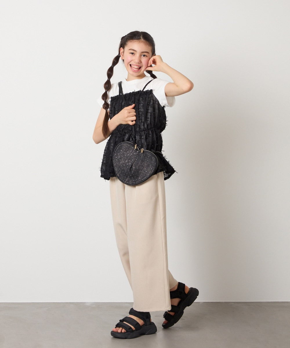 KG6GA08044 a.v.v KIDS(アー・ヴェ・ヴェ) [20-23cm][マジックテープで簡単]軽量厚底スポサン ライトブルー