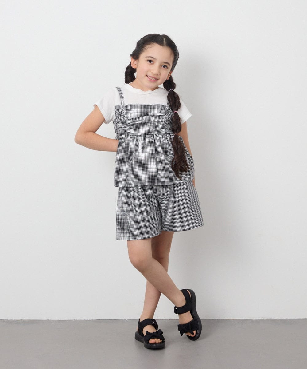 KG6GA08044 a.v.v KIDS(アー・ヴェ・ヴェ) [20-23cm][マジックテープで簡単]軽量厚底スポサン ライトブルー