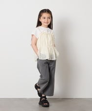 KG6GA08044 a.v.v KIDS(アー・ヴェ・ヴェ) [20-23cm][マジックテープで簡単]軽量厚底スポサン ライトブルー