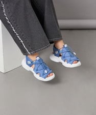 KG6GD10049 a.v.v KIDS(アー・ヴェ・ヴェ) 【21-23cm】ドロストスポーツサンダル ライトブルー