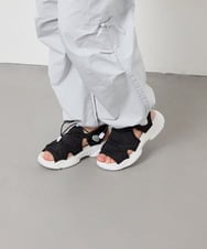 KG6GD10049 a.v.v KIDS(アー・ヴェ・ヴェ) 【21-23cm】ドロストスポーツサンダル ブラック