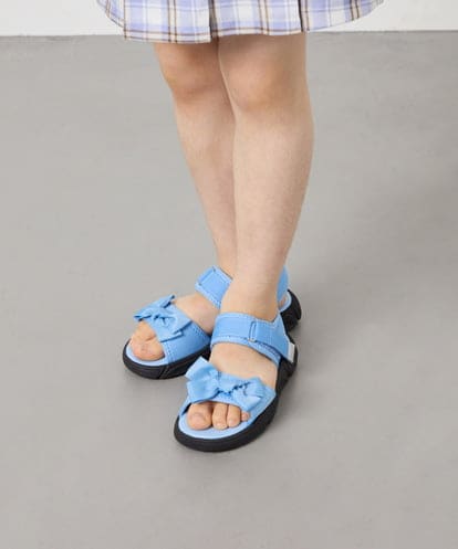 KG6GD12039 a.v.v KIDS 【19-24cm】[大人気商品/26SS新作/KIDS]リボンスポサン