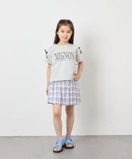 KG6GD12039 a.v.v KIDS(アー・ヴェ・ヴェ) 【19-24cm】[大人気商品/26SS新作/KIDS]リボンスポサン ライトブルー