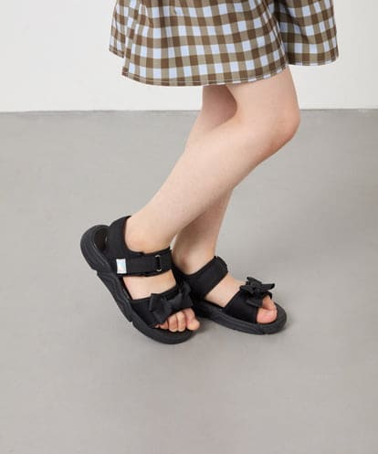 KG6GD12039 a.v.v KIDS 【19-24cm】[大人気商品/26SS新作/KIDS]リボンスポサン