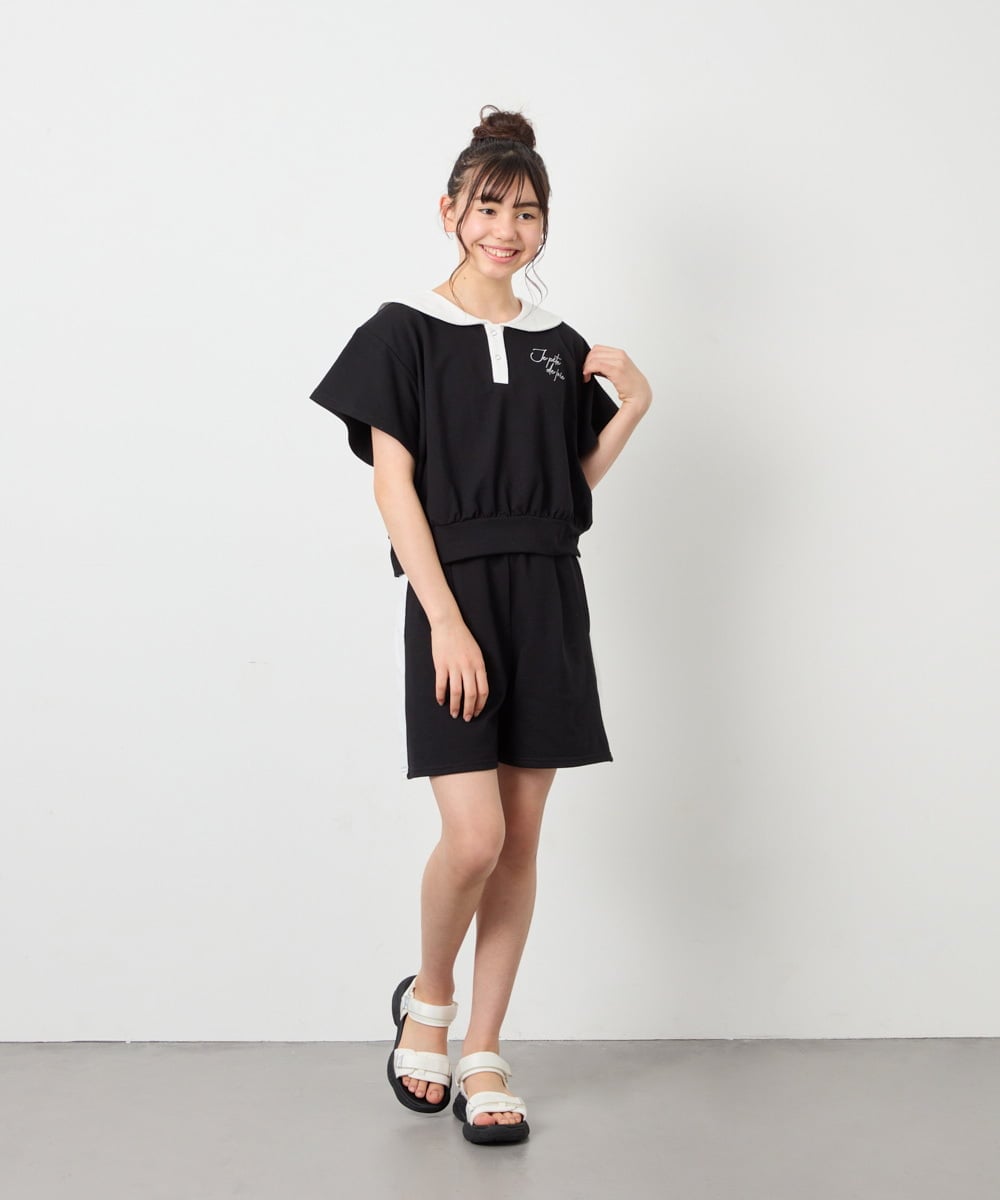 KG6GD13044 a.v.v KIDS(アー・ヴェ・ヴェ) 【20-24cm】厚底スポサン アイボリー