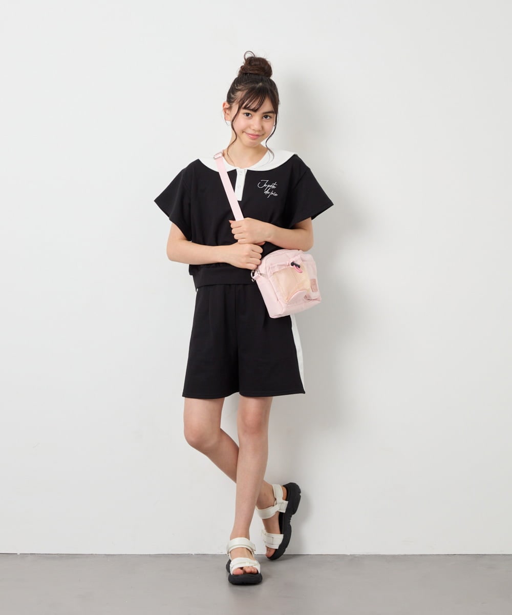 KG6GD13044 a.v.v KIDS(アー・ヴェ・ヴェ) 【20-24cm】厚底スポサン アイボリー