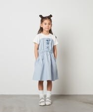 KG6GS22044 a.v.v KIDS(アー・ヴェ・ヴェ) [KIDS]ラメストラップサンダル ブラック
