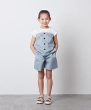 KG6GS22044 a.v.v KIDS(アー・ヴェ・ヴェ) [KIDS]ラメストラップサンダル ブラック