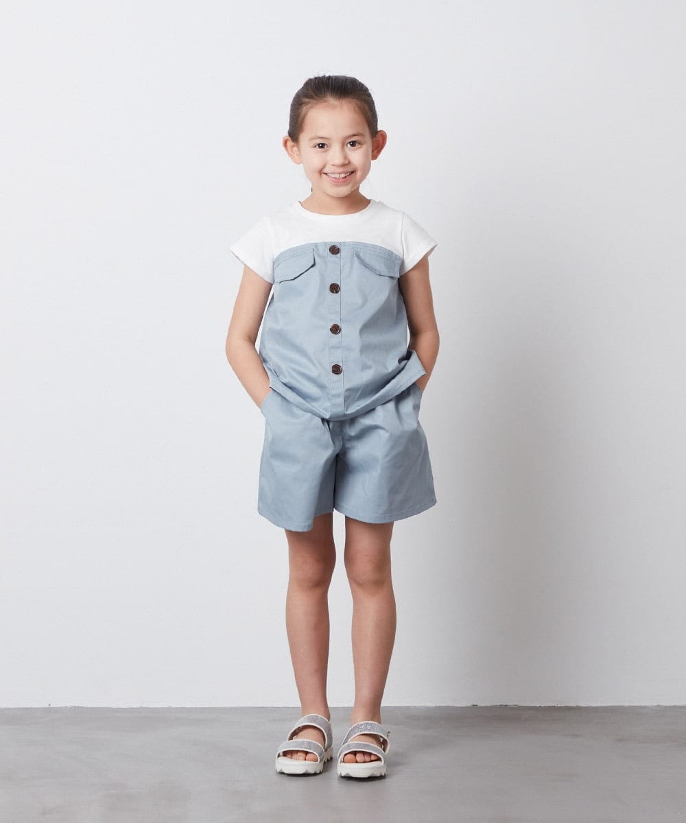 KG6GS22044 a.v.v KIDS(アー・ヴェ・ヴェ) [KIDS]ラメストラップサンダル ブラック
