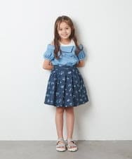 KG6GS22044 a.v.v KIDS(アー・ヴェ・ヴェ) [KIDS]ラメストラップサンダル ブラック