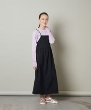 KG6GS22044 a.v.v KIDS(アー・ヴェ・ヴェ) [KIDS]ラメストラップサンダル ブラック