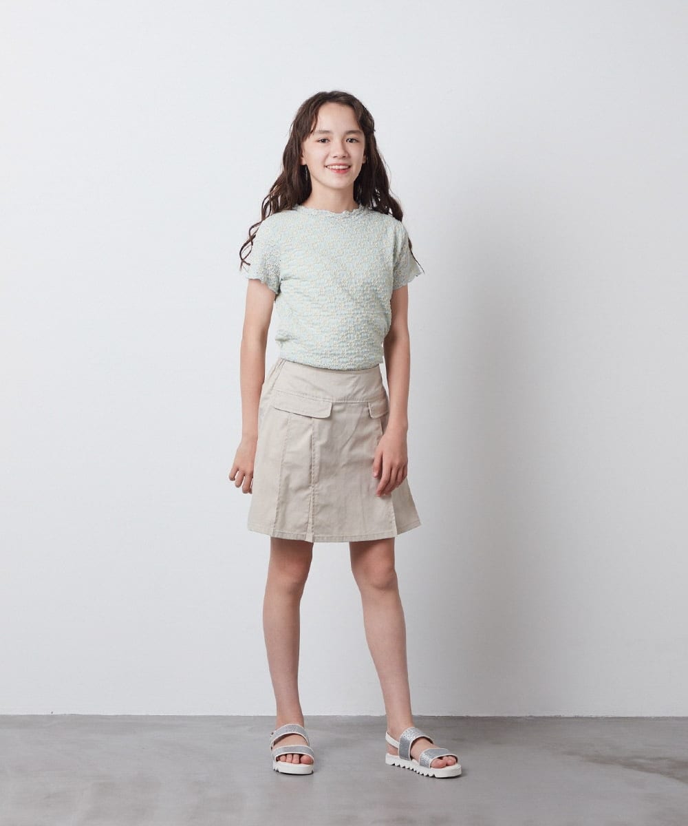 KG6GS22044 a.v.v KIDS(アー・ヴェ・ヴェ) [KIDS]ラメストラップサンダル ブラック