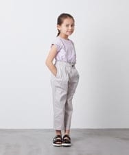 KG6GS22044 a.v.v KIDS(アー・ヴェ・ヴェ) [KIDS]ラメストラップサンダル ブラック