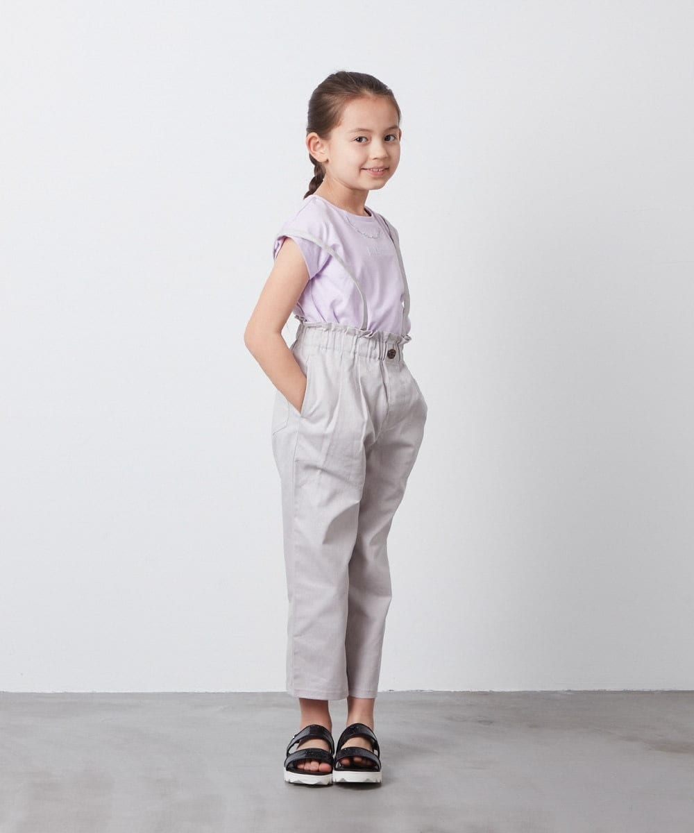 KG6GS22044 a.v.v KIDS(アー・ヴェ・ヴェ) [KIDS]ラメストラップサンダル ブラック