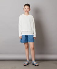 KG6GV22034 a.v.v KIDS(アー・ヴェ・ヴェ) [17-23cm]リボン付きスポーツサンダル[WEB限定サイズ] ブラック