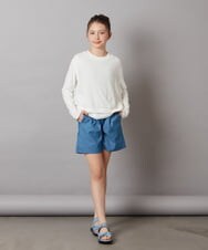 KG6GV22034 a.v.v KIDS(アー・ヴェ・ヴェ) [17-23cm]リボン付きスポーツサンダル[WEB限定サイズ] ブラック